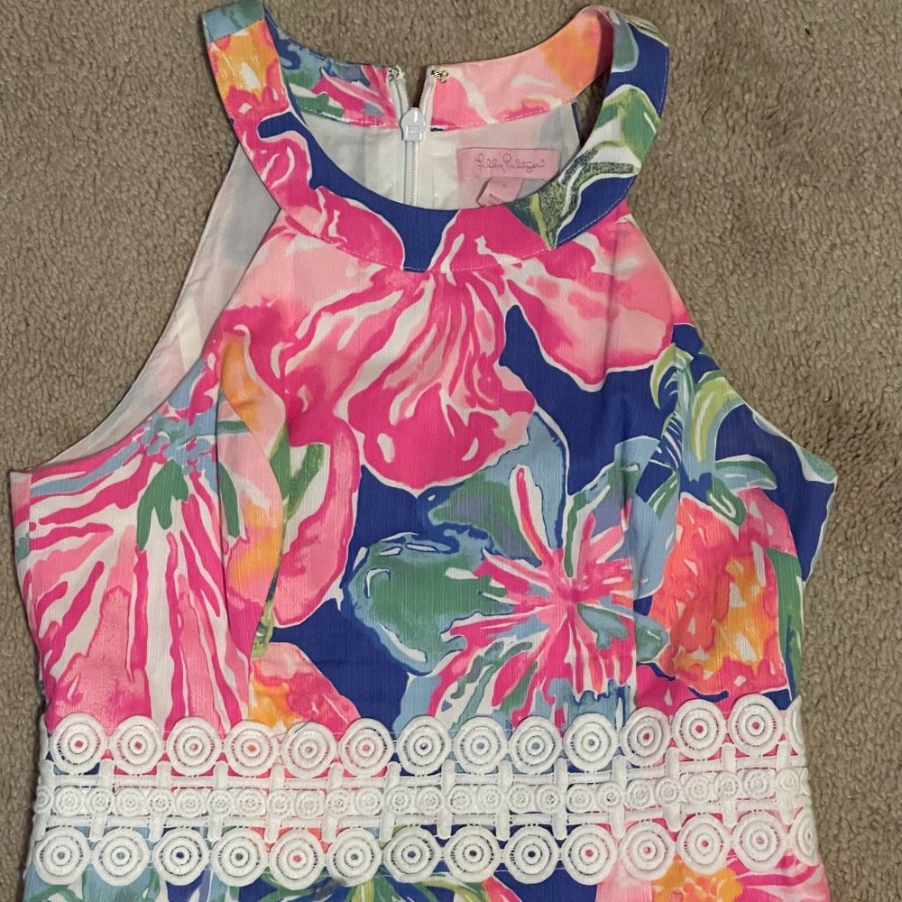 Lilly Pulitzer Ashlyn Shift Dress Size 0 - Picture 4 of 7